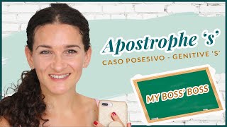 Como expresar posesión y parentesco en inglés usando el APOSTROFO S Caso posesivo en inglés [upl. by Ranzini]