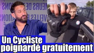 Un Cycliste poignardé par 3 racailles  Imane Yasser et Abderemane 😡 TPMP réaction [upl. by Minna]