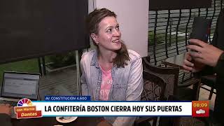 LA CONFITERÍA BOSTON CIERRA HOY SUS PUERTAS [upl. by Eanar696]