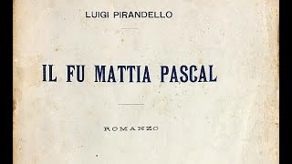 Luigi Pirandello Il fu Mattia Pascal Cap 14 Audio lettura sottotitolata Voce di Giuseppe Tizza [upl. by Oiramat]