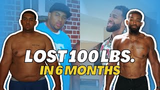 HOW I LOST 100LBS IN 6 MONTHS [upl. by Nilahs]