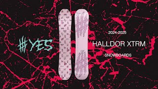 YES Snowboards 2425 Halldor XTRM [upl. by Aivek]