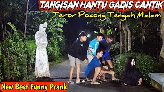 Tangisan Hantu Pocong Tengah Malam  Lucu Bikin Ngakak  Funniest Ghost Prank [upl. by Philan]