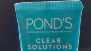 An Honest Review of the PONDS Clear Solution Foaming Face Wash [upl. by Brunella336]