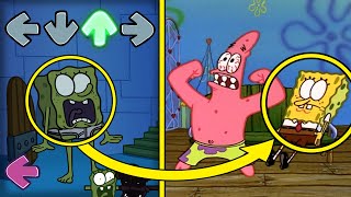 References in FNF VS SpongeBob FNF Mod  The Lost SpongeBob Animatic [upl. by Eniroc]