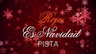 ES NAVIDAD  PISTA CON COROS ROJO [upl. by Relda]