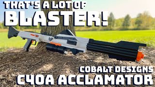 Thats A LOT OF BLASTER  C40A Acclamator Showcase  AVAILABLE from Cobalt Designs [upl. by Ayama102]