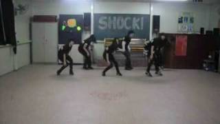 B2STBeast  Shock dance steps by the BGirls [upl. by Chin501]