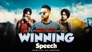 Winning Speech  Mashup  Shubh X Sidhumoosewala  410 X Bandana  Dj Tanayan  Latest Punjabi songs [upl. by Siskind969]