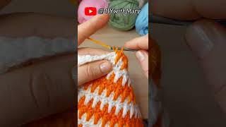 Super Easy ampFAST Crochet Stitch Idea crochetpattern crochet easycrochet beginnercrocheter diy [upl. by Suivat39]