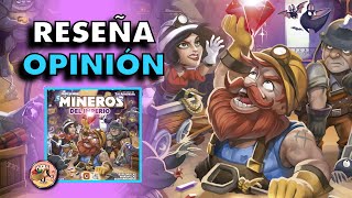 MINEROS del IMPERIO juego de mesa OPINIÓN y RESEÑA [upl. by Joed621]