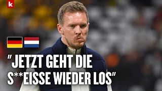 Nagelsmann lobt Sané und macht NichtNominierten wenig Hoffnung  Deutschland  Niederlande 21 [upl. by Igal]