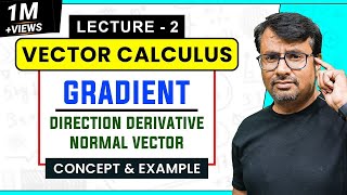 Gradient of a Scalar Field amp Directional Derivative  Normal Vector [upl. by Refinnaej]