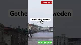 GOTHENBURG  the secondlargest city in Sweden 🇸🇪 viralvideo like subscribe fyp [upl. by Aninahs186]