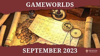 Travian Legends  September 2023 Gameworlds [upl. by Aisela832]