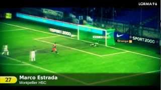 Top 100 Goals of the Year 2012 • Part 3 [upl. by Olnay]