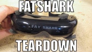 Fatshark Video Goggles Teardown Base RCV922 RCHacker 30 [upl. by Susette971]