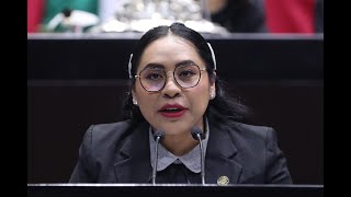 Dip Eunice Abigail Mendoza Ramírez MORENA  A favor de la reserva [upl. by Yttig]