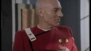 funny episode with Picard amp Q [upl. by Odrick]