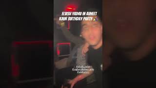 Elvish Yadav spotted at Avneet Kaurs birthday party 🎉 in London elvishyadav [upl. by Htedirem]