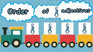 Kids grammar Order of adjectives Move from vague to clear [upl. by Nagrom]