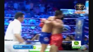 Keo Rumchong vs Vung Noy  Bayon Khmer boxing 442014 [upl. by Harpp]