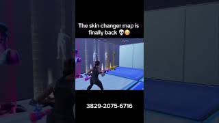 THE SKIN CHANGER MAP IS FINALLY BACK 💀😳 fortnite [upl. by Ialokin]