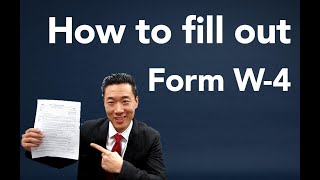 How to fill out a W4 Form [upl. by Carmena]