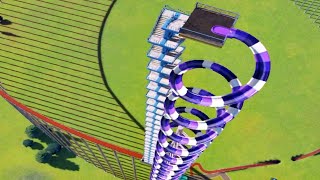 Building a Water Slide that Boils You Alive in Planet Coaster 2 [upl. by Ferd167]