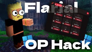 Flarial OP HACK  CLIENT FOR MINECRAFT WINDOWS  клиент [upl. by Anirbac]