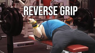 Reverse Grip Bench Press  MORE Triceps amp Upper Chest [upl. by Fabri]