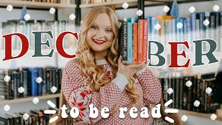 DECEMBER TBR \\ bookmas amp holiday readathon 🎄 winter fantasy amp christmas romance reads [upl. by Cathy48]