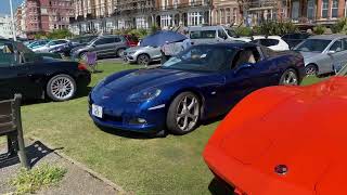 Bexhill 100 motoring club seafront display at the Old Bathing station in Bexhill on sea 28 July 2024 [upl. by Morven]