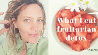 quotWhat I Eat in A Dayquot FRUITARIAN DIET DETOX  Dr Morse Style [upl. by Reilly937]