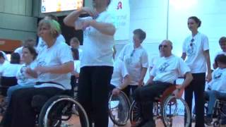 6 Rollstuhltanz Rehacare 2011 Wann wirds mal wieder richtig Sommer [upl. by Adnahsor332]