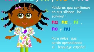 Palabras con la letra ñ para niños  Videos Aprende [upl. by Airamalegna]