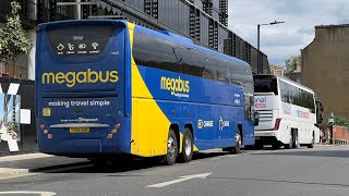 National Express Flixbus Megabus Turners Airsym Bakers Dolphin Oxford tube amp many more [upl. by Eicart]