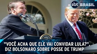 Bolsonaro diz que pedirá ao STF para ir à posse de Trump  SBT Brasil 071124 [upl. by Gelhar]