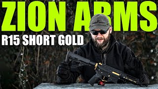 ZION ARMS R15 Short Gold  Baza na customa dla Matki  Recenzja  Test  Opinia [upl. by Clarence]