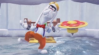 Super Mario Odyssey  Walkthrough Part 9  Snow Kingdom All Moons amp Coins [upl. by Schell46]