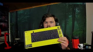 Corsair K60 Pro TKL OPX Switch Optik Mekanik İncelemesi ve Kutu Açılımı  Türkçe [upl. by Armalda]