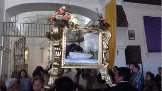 Procesión del Señor Sepultado  Templo de San Sebastián 2013 [upl. by Carney]