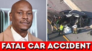 Just minutes ago  Actor Tyrese Gibson Involved in Fatal Car Accident Today Goodbye and rest [upl. by Hullda975]