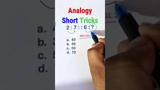 HowtoSolveNumberAnalogyQuestionReasoningShortTricksreasoningshorttricks480p [upl. by Whitver710]