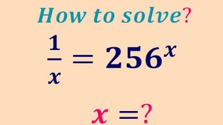 A Nice exponents problem [upl. by Priscella]