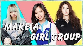 Create Your Own 7 member KPop Girl Group Kpop Game [upl. by Lettie]