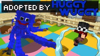 Adopted by HUGGY WUGGY In Minecraft Tagalog [upl. by Liberati655]