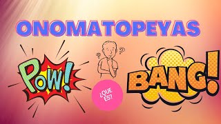 Ejemplos de ONOMATOPEYA ¿Qué es [upl. by Lehcsreh]