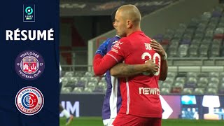 TOULOUSE FC  CHÂTEAUROUX 1  0  Résumé  TFC  LBC  20202021 [upl. by Schlenger]