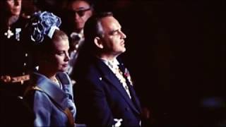 Grace Kelly y Rainiero de Mónaco en la boda de los reyes de España en Grecia [upl. by Selia]